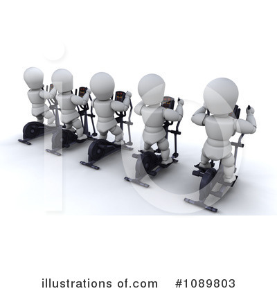 Royalty-Free (RF) White Character Clipart Illustration by KJ Pargeter - Stock Sample #1089803