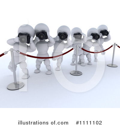 Royalty-Free (RF) White Character Clipart Illustration by KJ Pargeter - Stock Sample #1111102