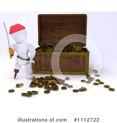 Treasure Chest Clipart #1112722 by KJ Pargeter