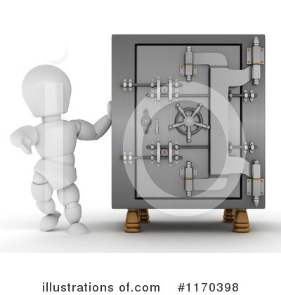 Royalty-Free (RF) White Character Clipart Illustration by KJ Pargeter - Stock Sample #1170398