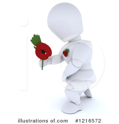 Royalty-Free (RF) White Character Clipart Illustration by KJ Pargeter - Stock Sample #1216572