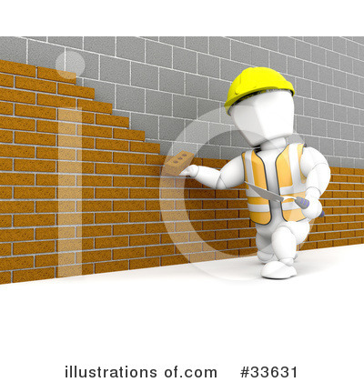 Bricklaying Clipart #33631 by KJ Pargeter