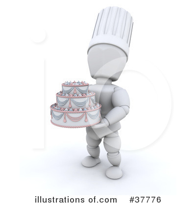 Wedding Cake Clipart #37776 by KJ Pargeter