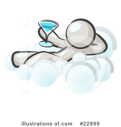 Martinis Clipart #22899 by Leo Blanchette
