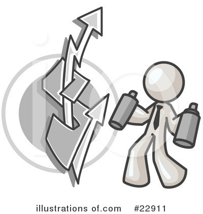 Royalty-Free (RF) White Collection Clipart Illustration by Leo Blanchette - Stock Sample #22911