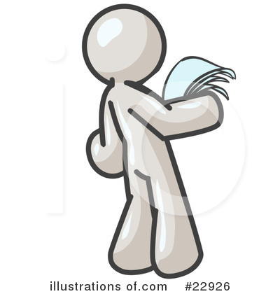 Paperwork Clipart #22926 by Leo Blanchette