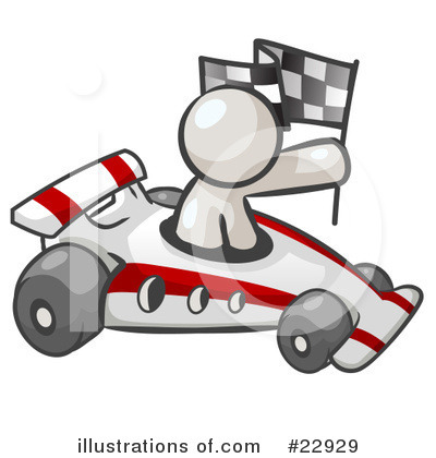 Royalty-Free (RF) White Collection Clipart Illustration by Leo Blanchette - Stock Sample #22929