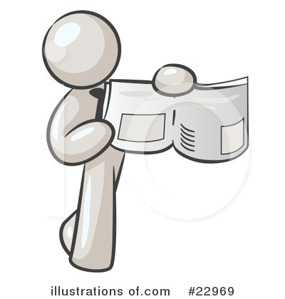 Royalty-Free (RF) White Collection Clipart Illustration by Leo Blanchette - Stock Sample #22969