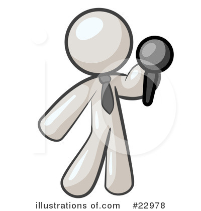 Royalty-Free (RF) White Collection Clipart Illustration by Leo Blanchette - Stock Sample #22978