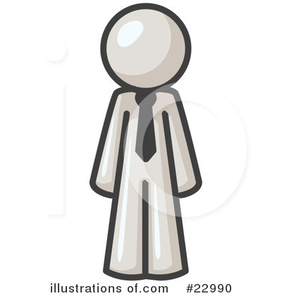 Royalty-Free (RF) White Collection Clipart Illustration by Leo Blanchette - Stock Sample #22990