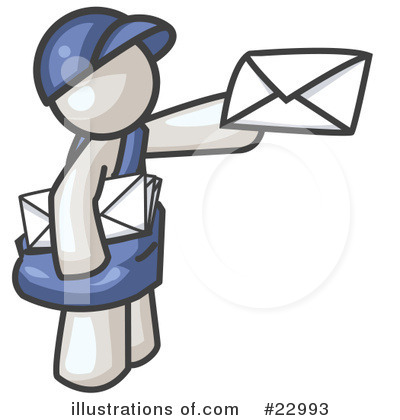 Mailman Clipart #22993 by Leo Blanchette
