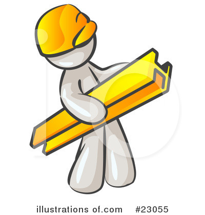 Royalty-Free (RF) White Collection Clipart Illustration by Leo Blanchette - Stock Sample #23055