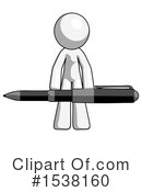 White Design Mascot Clipart #1538160 by Leo Blanchette