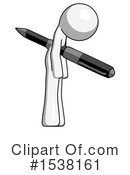 White Design Mascot Clipart #1538161 by Leo Blanchette