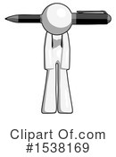 White Design Mascot Clipart #1538169 by Leo Blanchette