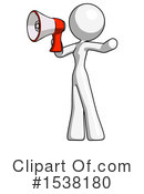 White Design Mascot Clipart #1538180 by Leo Blanchette