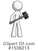 White Design Mascot Clipart #1538213 by Leo Blanchette