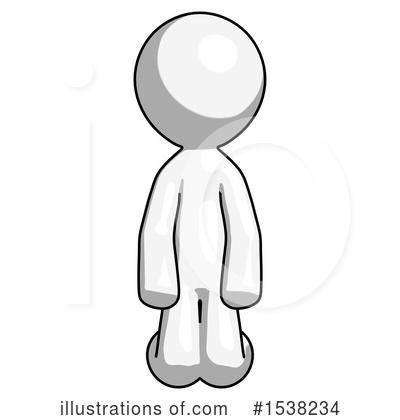 Royalty-Free (RF) White Design Mascot Clipart Illustration by Leo Blanchette - Stock Sample #1538234