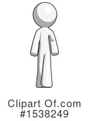 White Design Mascot Clipart #1538249 by Leo Blanchette