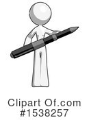 White Design Mascot Clipart #1538257 by Leo Blanchette
