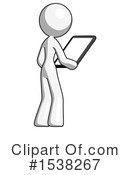 White Design Mascot Clipart #1538267 by Leo Blanchette