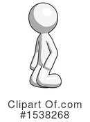 White Design Mascot Clipart #1538268 by Leo Blanchette