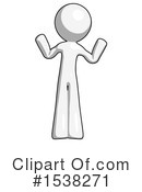 White Design Mascot Clipart #1538271 by Leo Blanchette