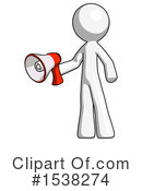 White Design Mascot Clipart #1538274 by Leo Blanchette