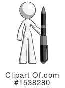 White Design Mascot Clipart #1538280 by Leo Blanchette