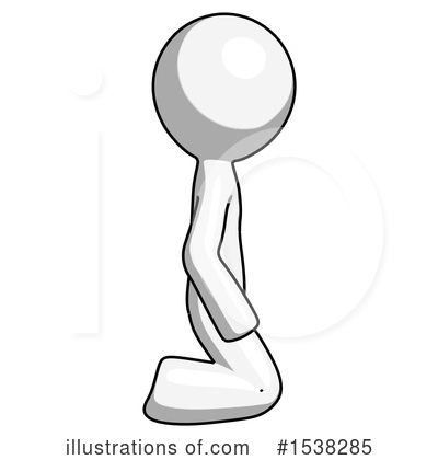 Royalty-Free (RF) White Design Mascot Clipart Illustration by Leo Blanchette - Stock Sample #1538285