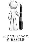 White Design Mascot Clipart #1538289 by Leo Blanchette