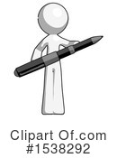 White Design Mascot Clipart #1538292 by Leo Blanchette