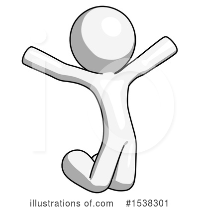 Royalty-Free (RF) White Design Mascot Clipart Illustration by Leo Blanchette - Stock Sample #1538301