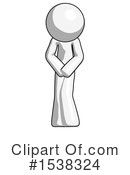 White Design Mascot Clipart #1538324 by Leo Blanchette