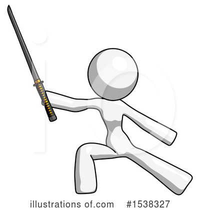 Royalty-Free (RF) White Design Mascot Clipart Illustration by Leo Blanchette - Stock Sample #1538327