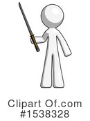 White Design Mascot Clipart #1538328 by Leo Blanchette