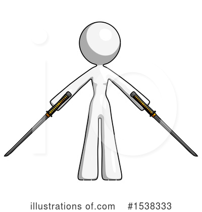 Royalty-Free (RF) White Design Mascot Clipart Illustration by Leo Blanchette - Stock Sample #1538333