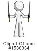 White Design Mascot Clipart #1538334 by Leo Blanchette