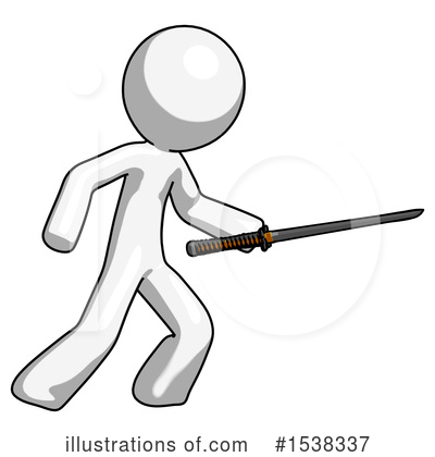 Royalty-Free (RF) White Design Mascot Clipart Illustration by Leo Blanchette - Stock Sample #1538337