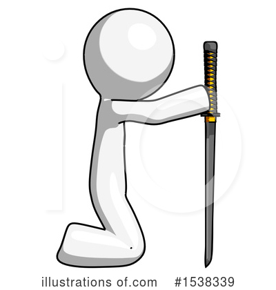 Royalty-Free (RF) White Design Mascot Clipart Illustration by Leo Blanchette - Stock Sample #1538339