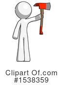 White Design Mascot Clipart #1538359 by Leo Blanchette