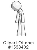 White Design Mascot Clipart #1538402 by Leo Blanchette