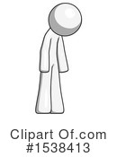 White Design Mascot Clipart #1538413 by Leo Blanchette