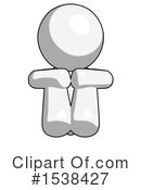 White Design Mascot Clipart #1538427 by Leo Blanchette