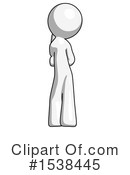 White Design Mascot Clipart #1538445 by Leo Blanchette