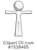 White Design Mascot Clipart #1538465 by Leo Blanchette