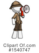 White Design Mascot Clipart #1540747 by Leo Blanchette