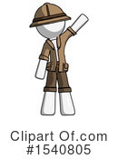 White Design Mascot Clipart #1540805 by Leo Blanchette