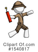 White Design Mascot Clipart #1540817 by Leo Blanchette