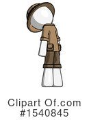 White Design Mascot Clipart #1540845 by Leo Blanchette